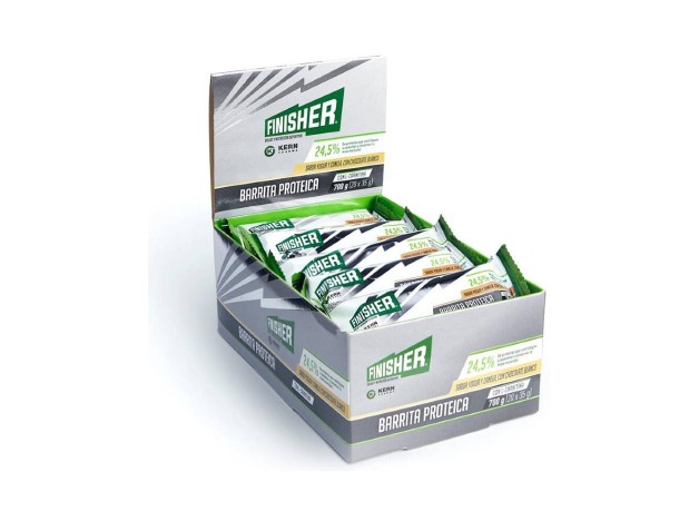 Finisher Barrita Proteica Yogur Y Canela, 20 Uds