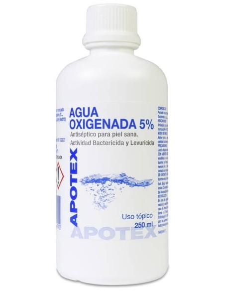 Apotex Agua Oxigenada Al 5%, 250 Ml