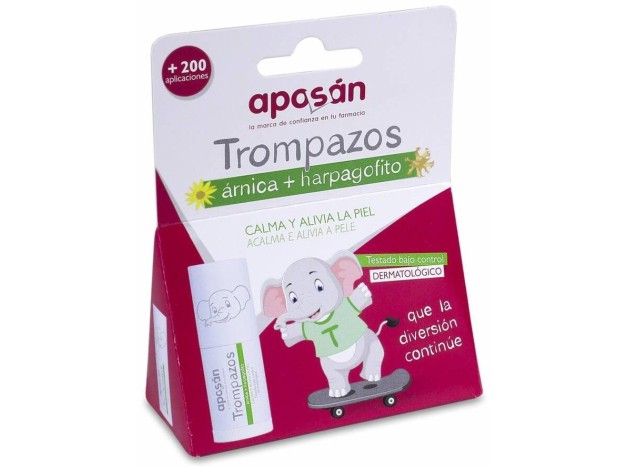 Aposán Stick Trompazos Árnica, 15 G