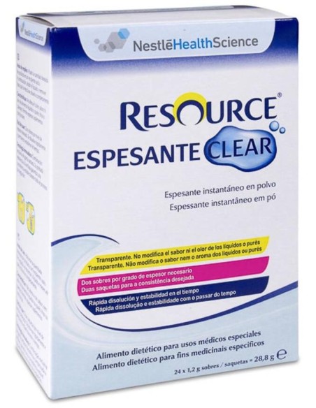 Resource Espesante Clear 24 Sobres Neutro