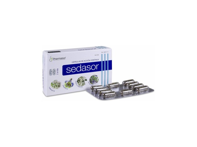 Sedasor Acción Continua, 30 Cápsulas