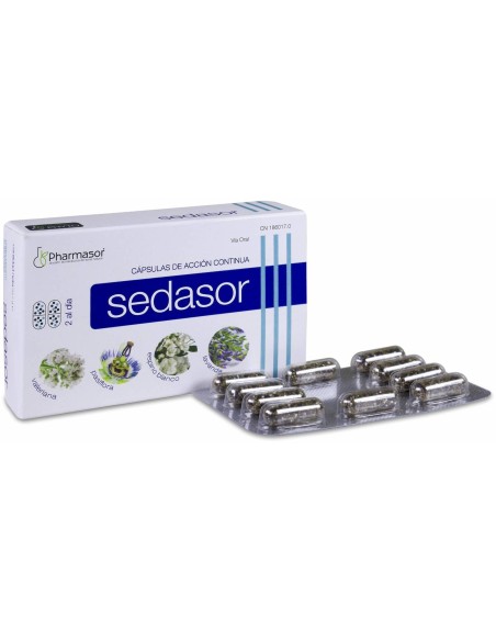 Sedasor Acción Continua, 30 Cápsulas