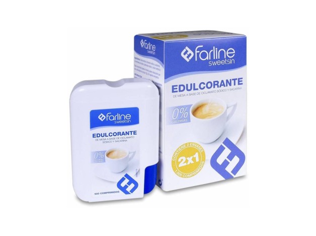 Pack Farline Sweetsin Edulcorante, 2 X 500...