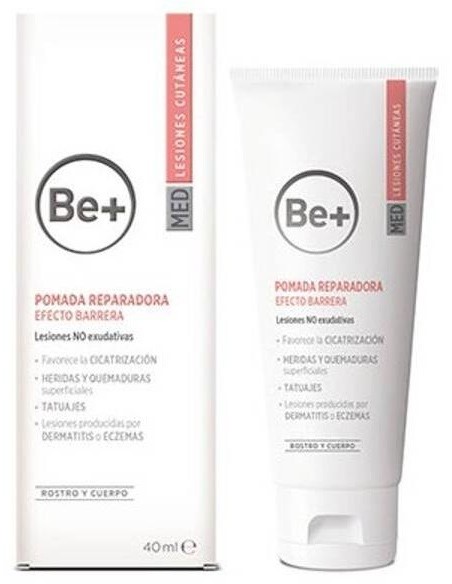 Be+ Pomada Reparadora Efecto Barrera, 40 Ml