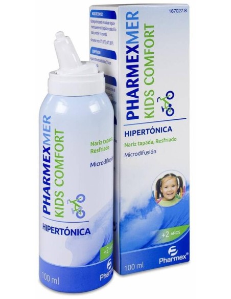 Pharmexmer Spray Kids Comfort Hipertónico, 100 Ml
