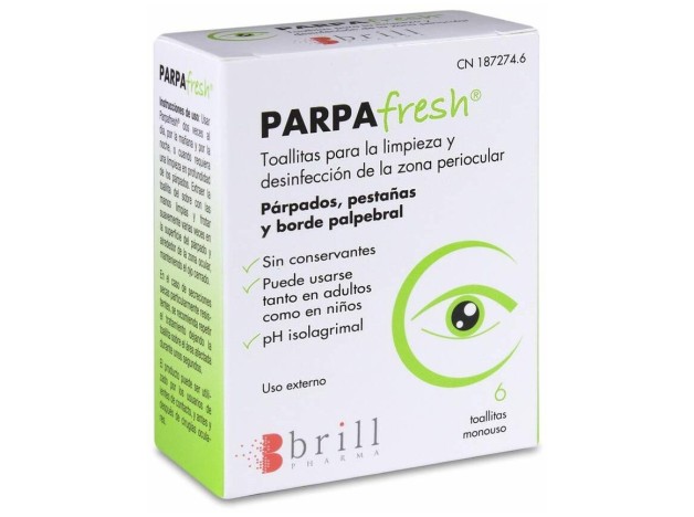 Parpafresh Limpieza Ocular, 6 Uds