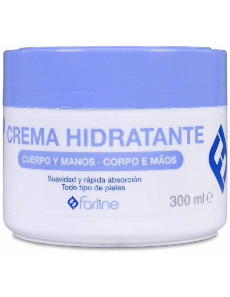 Farline Crema Hidratante Para Cuerpo Y Manos, 300 Ml