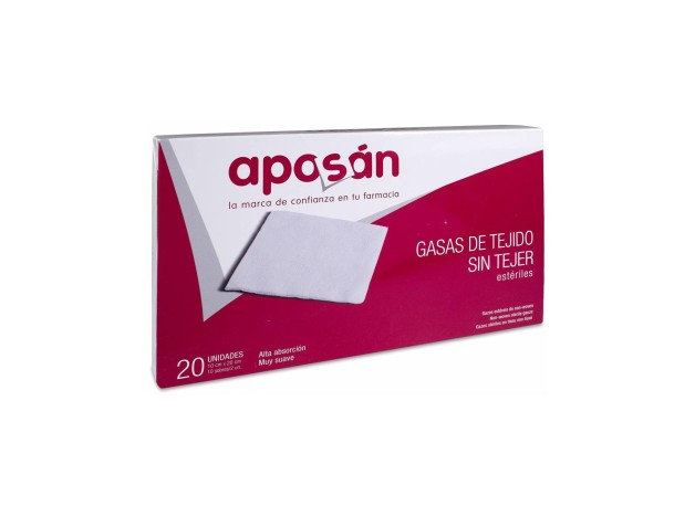 Aposan Gasa Estéril Tejido Sin Tejer Compresas...