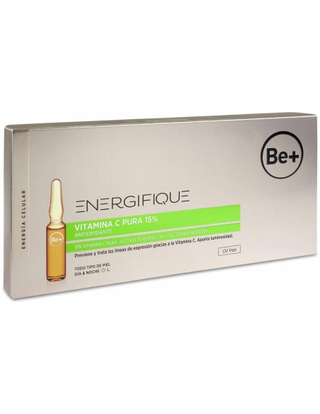 Be+ Energifique Ampollas Vitamina C Pura 15%, 10 Ampollas