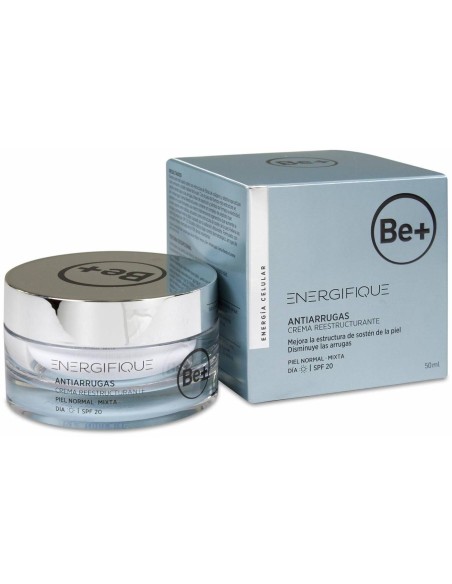 Be+ Energifique Antiarrugas Crema Reestructurante Piel Normal/Mixta Spf 20, 50 Ml