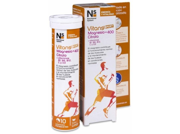 Ns Vitans Sport Magnesio +400 Citrato 10...