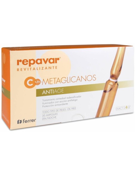 Repavar Revitalizante Ampollas Antiage, 30 Ampollas