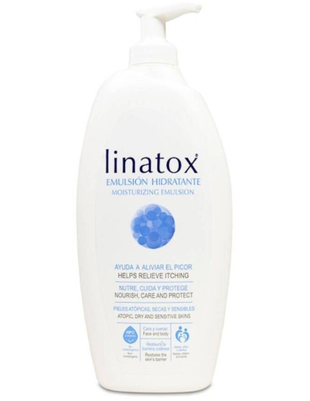 Linatox Emulsión Hidratante, 500 Ml