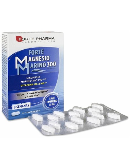 Forté Magnesio Marino Fatiga, Cansancio Físico Y Muscular 300 Mg