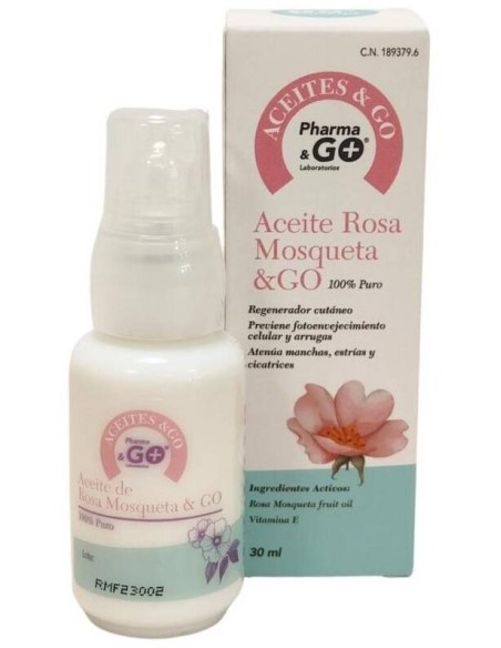 Laboratorios Pharma %26 Go Aceite De Rosa Mosqueta %26 Go 30Ml