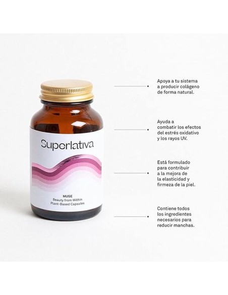 Superlativa Muse Colágeno 60 cápsulas