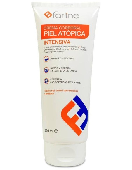 Farline Crema Corporal Piel Atópica Intensiva, 200 Ml