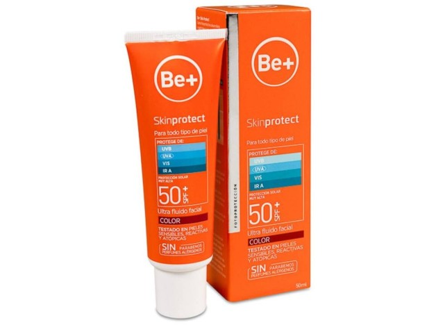 Be+ Skin Protect Ultra Fluido Facial Color Fps...