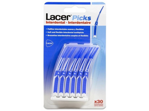 Lacer Picks Interdental, 30 Uds