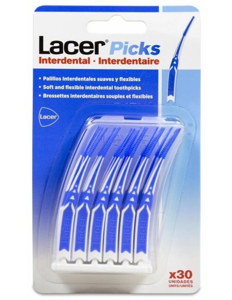Lacer Picks Interdental, 30 Uds