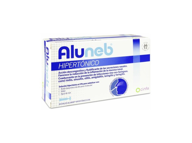 Aluneb Hipertónico 20 Viales 5Ml