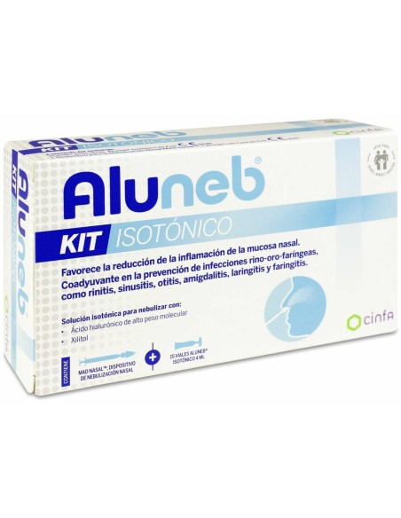 Cinfa Aluneb Isotonico  Kit 15 Viales 4 Ml + 1 Dispositivo