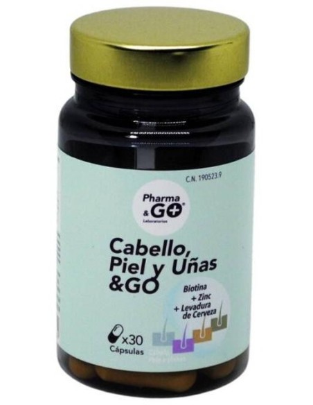 Cabello, Piel Y Uñas %26 Go, 30 Cápsulas