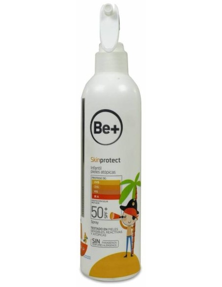 Be+ Skin Protect Spray Infantil Spf 50+, 250 Ml