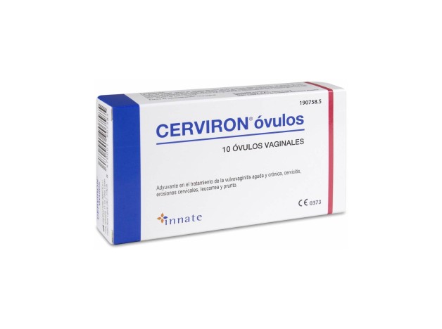 Cerviron Óvulos Vaginales, 10 Unidades