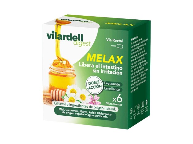 Vilardell Digest Melax Microenemas, 6 Unidades