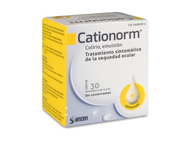 Santen Cationorm Pphthalmic Emulsion 30Monodosis