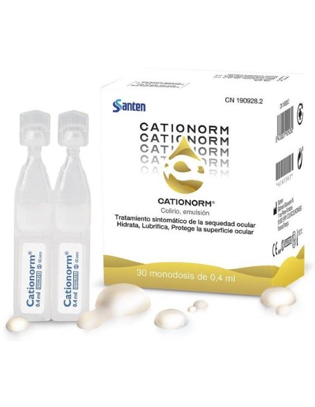 Santen Cationorm Pphthalmic Emulsion 30Monodosis