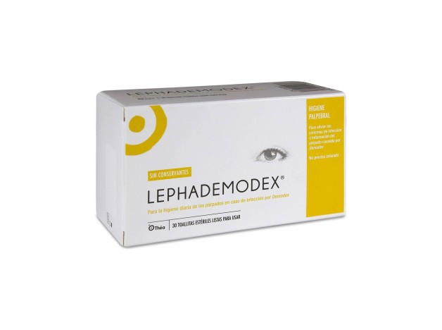 Lephademodex Toallitas Estériles Oculares, 30 Uds