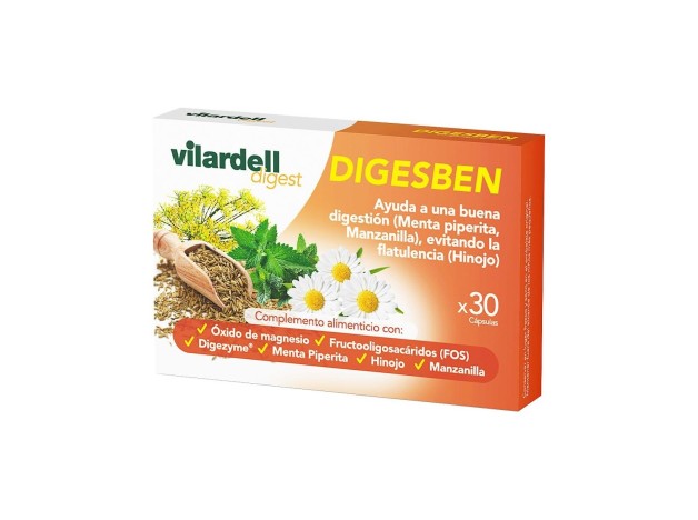 Vilardell Digest Digesben, 30 Cápsulas
