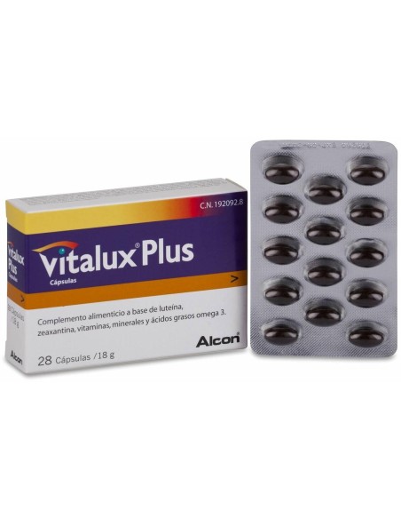 Vitalux Plus, 28 Cápsulas