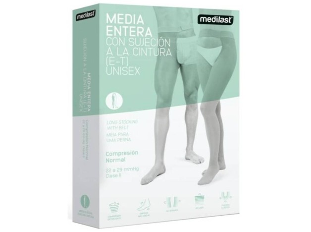 Medilast Media Larga Sujeción Cintura Pierna...