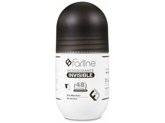 Farline Desodorante Roll-On Invisible, 50 Ml