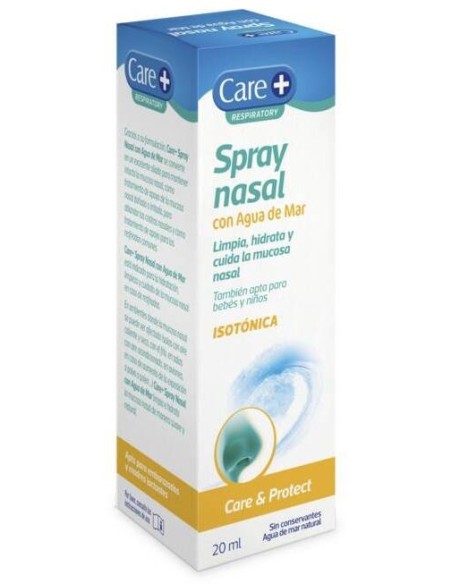 Care+ Spray Nasal Con Agua De Mar, 20 Ml