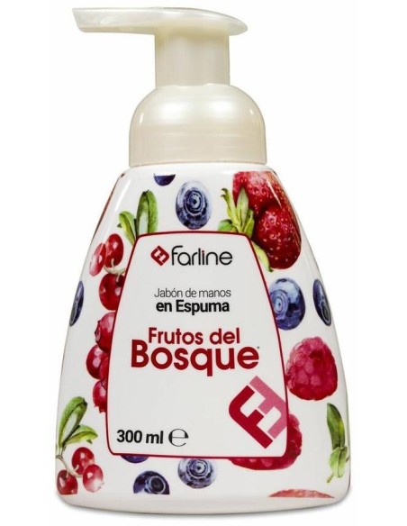 Farline Jabón De Manos En Espuma Frutos Del Bosque, 300 Ml