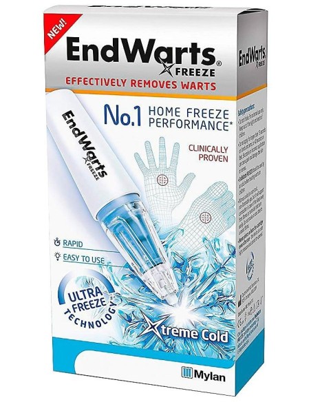 Endwarts Freeze Verrugas, 7,5 G + 6 Puntas Desechables