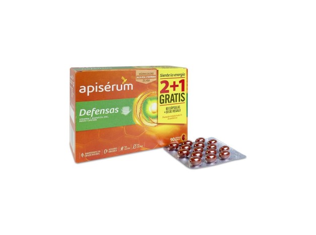 Apisérum Pack Defensas 3 Meses 90Caps