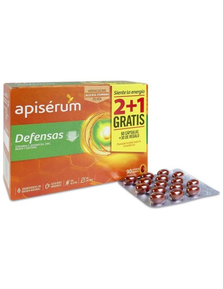 Apisérum Pack Defensas 3 Meses 90Caps