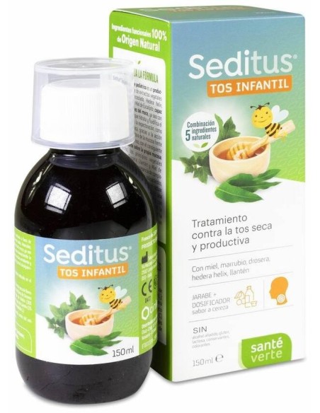 Santé Verte Seditus Tos Infantil, 150 Ml