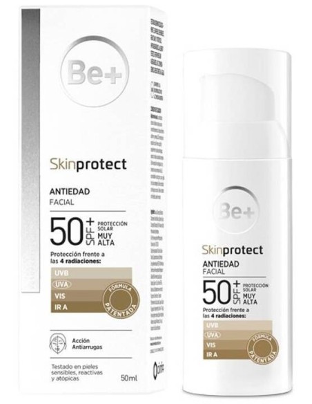 Be+ Skin Protect Antiedad Facial +50 Spf 50Ml