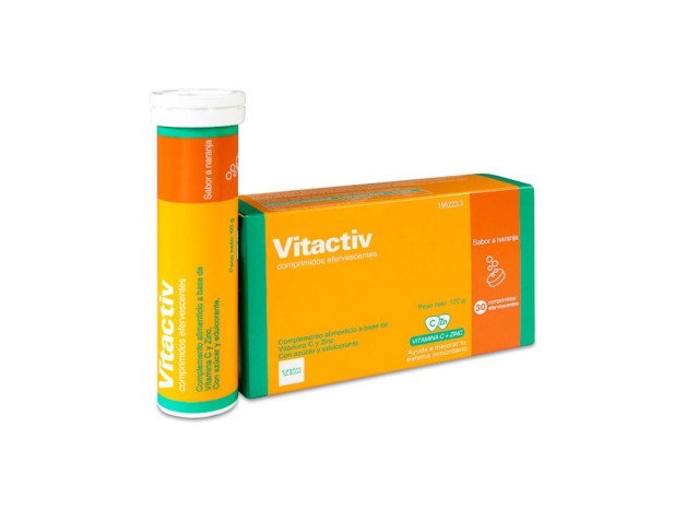 Vitactiv, 30 Comprimidos Efervescentes