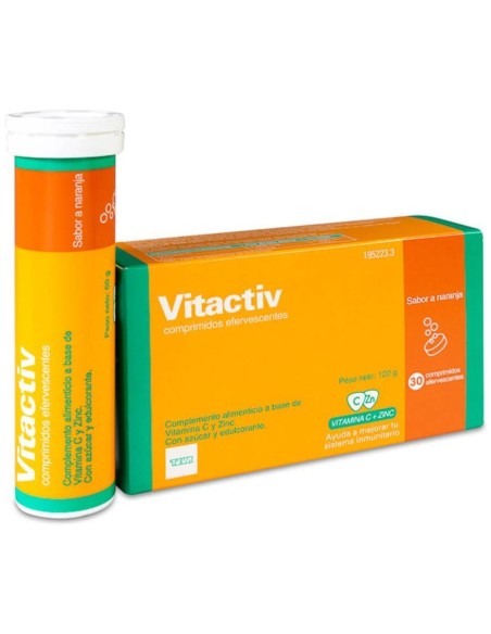Vitactiv, 30 Comprimidos Efervescentes