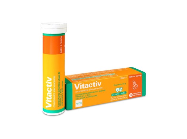 Vitactiv, 15 Comprimidos Efervescentes