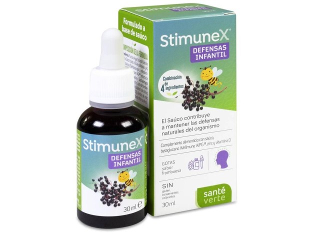 Santé Verte Stimunex Defensas Infantil, 30 Ml