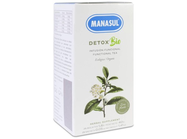 Manasul Detox Infusion 25Bolsitas. Bio