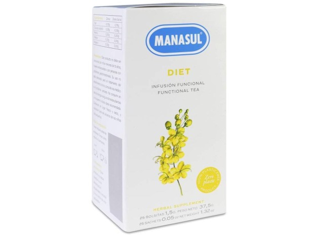 Manasul Diet Infusion 25Bolsitas.